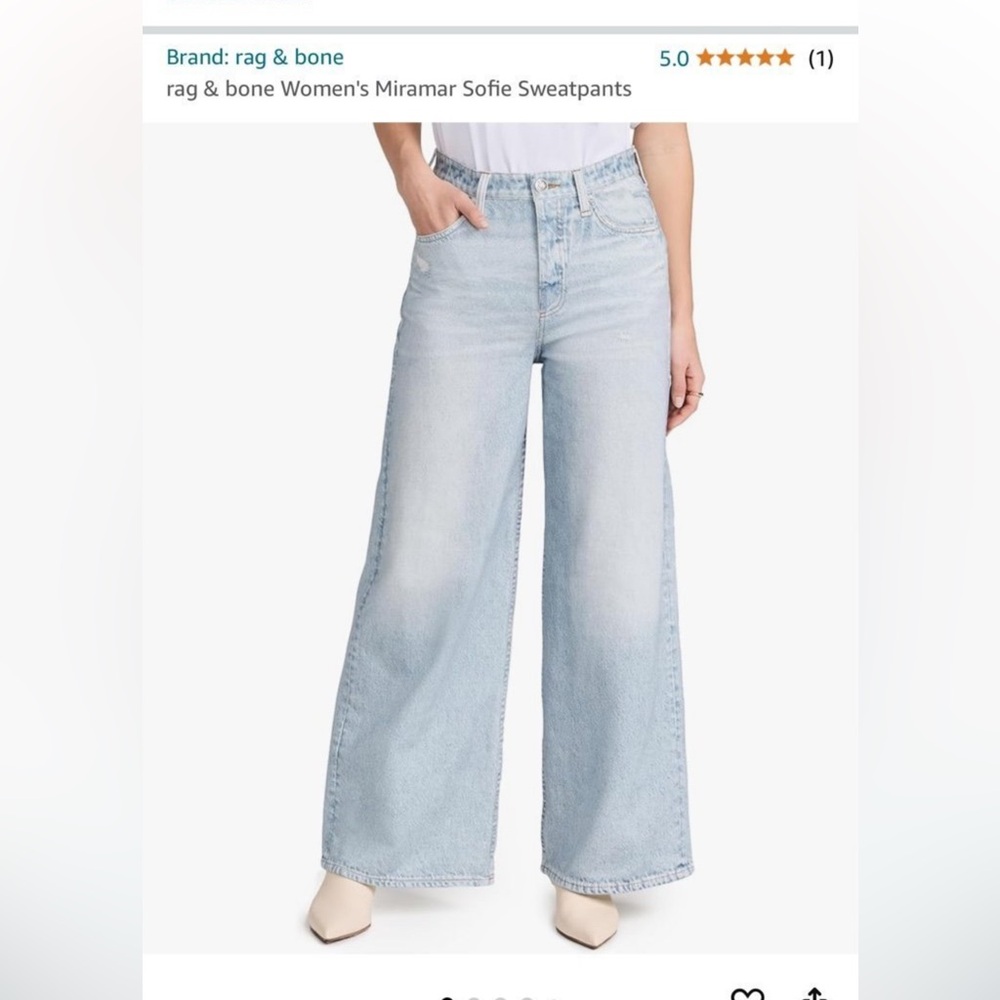Rag and bone sweatpants jeans